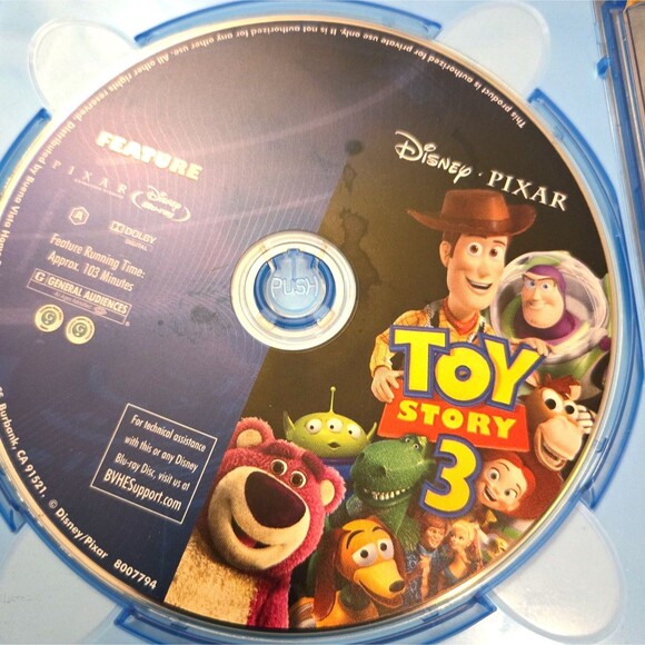 Toy Story 3 Blu-ray 2-Disc Set (2010) – Disney Pixar Movie + Bonus Features - Picture 5 of 5